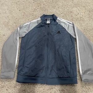 Adidas zip up jacket, size medium